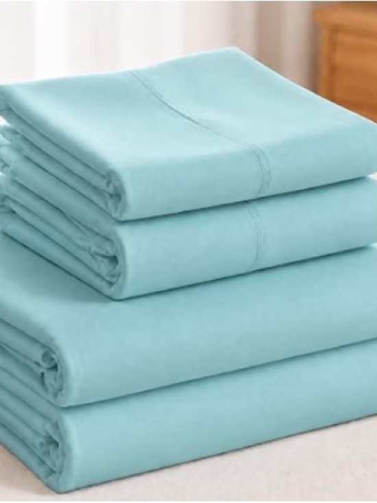 CGK Other - Aqua Microfiber Sheet Set - Home Bedding